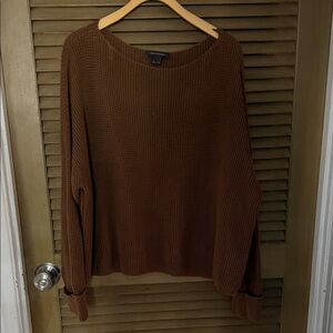 French Connection Chocolate Knit Women's Sweater